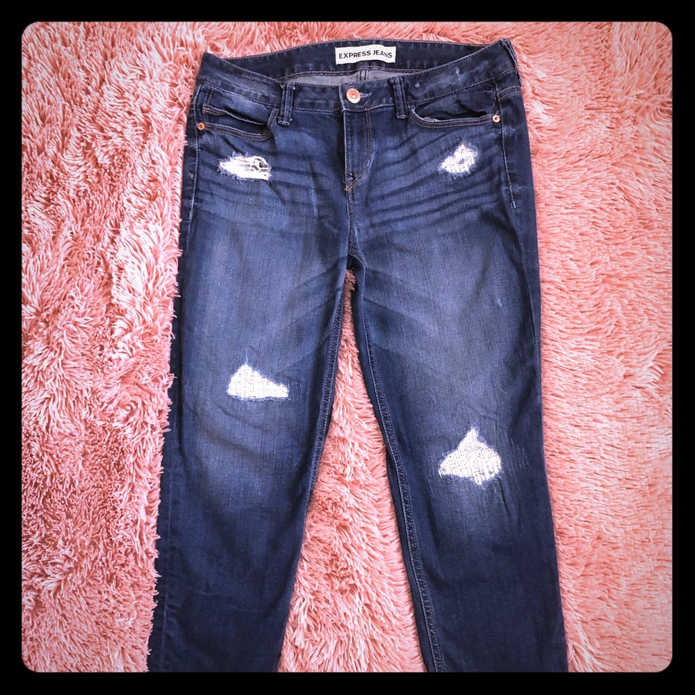 Boyfriend low rise express
